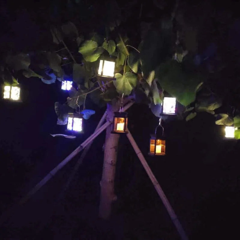 Retro Solar Garden Lantern KerzeLux