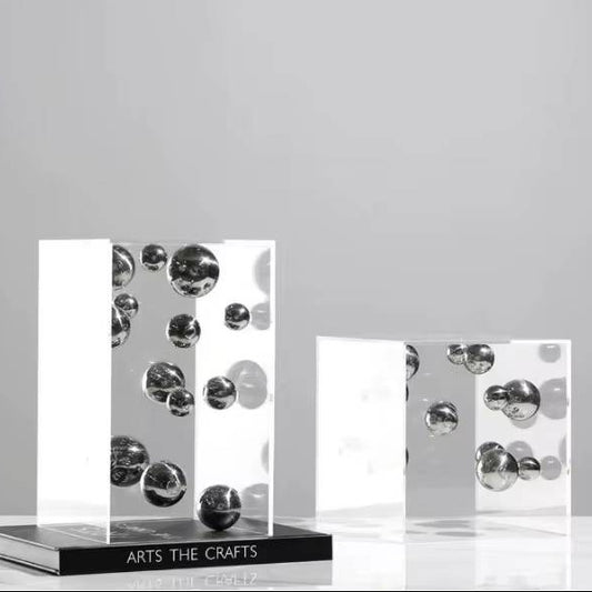 Acryl Deko Würfel Orbis