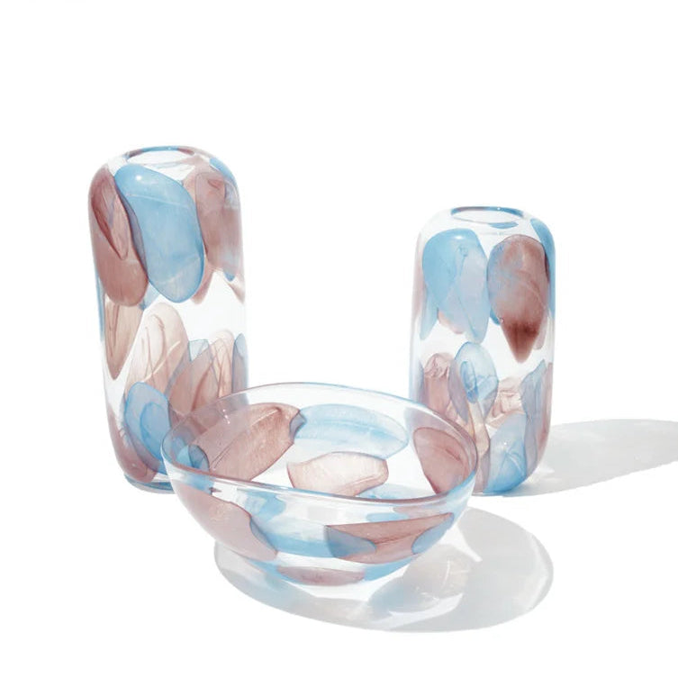 Glass Vase Elegant Flora