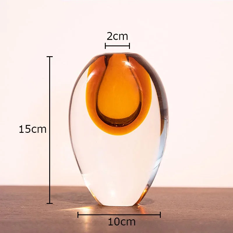 Glasvase Modern Vela
