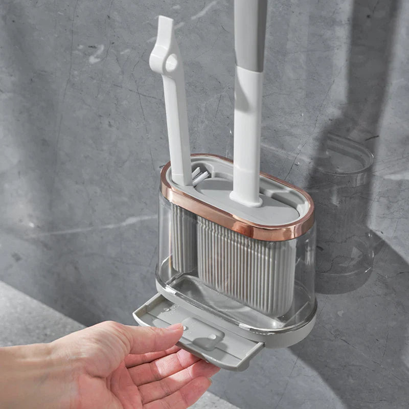 Spazzola per WC 2-in-1