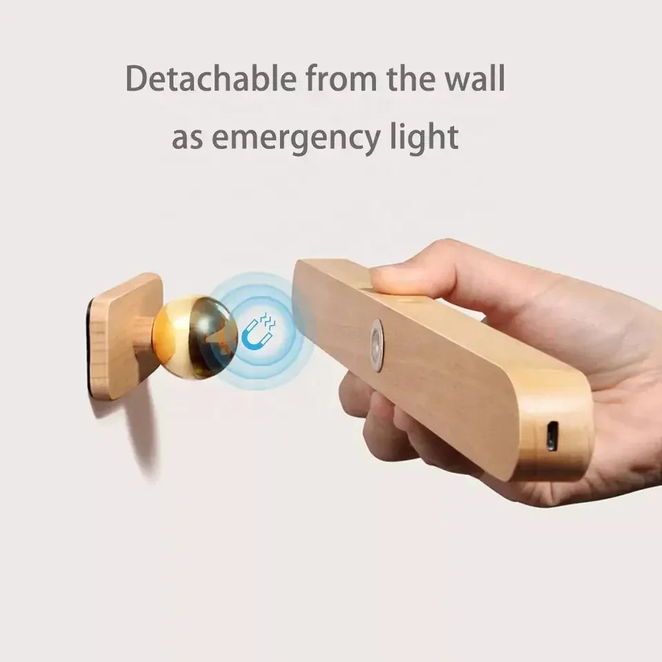 Lampada wireless Wood