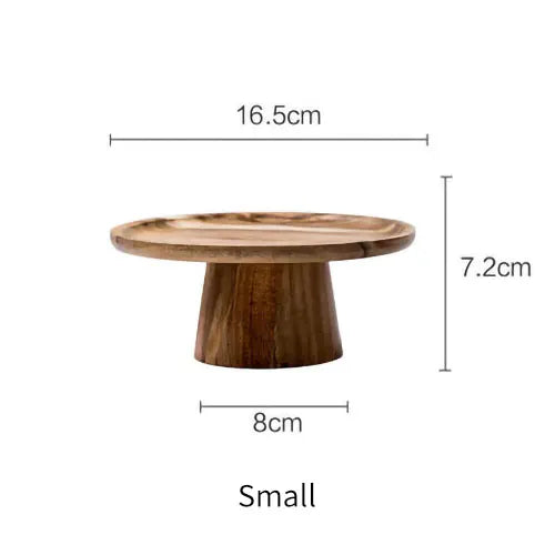 Wood Serving Platters Duo NaturDesign