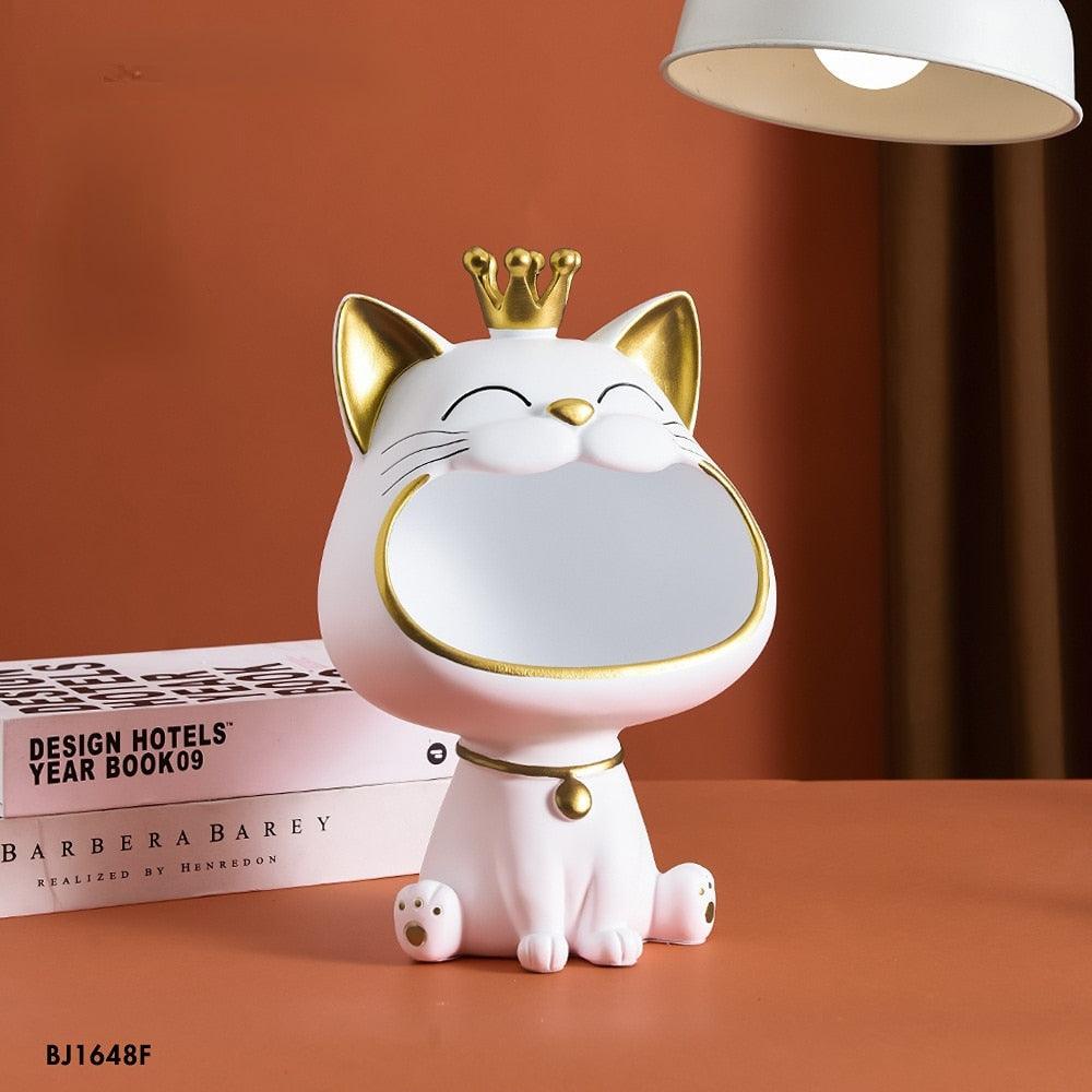 Cat Organizer Sculpture