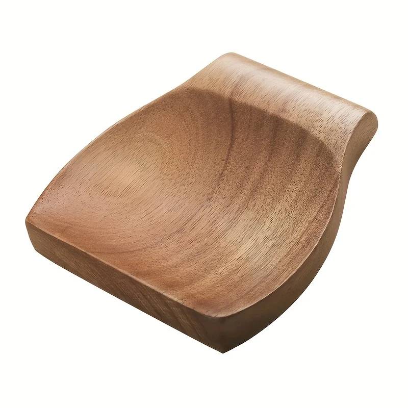 Wooden spoon rest