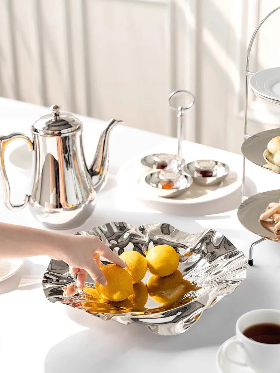 Ciotola da portata in acciaio inox Lynor