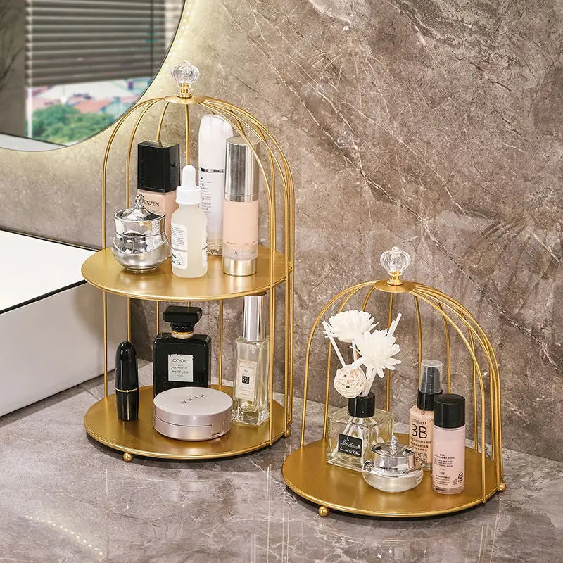 Organisatur per cosmetica e parfums en stil nordic