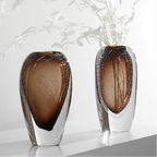 Vase en verre Élégant Moka