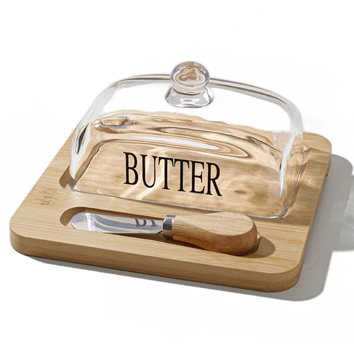 Butter dish bamboo