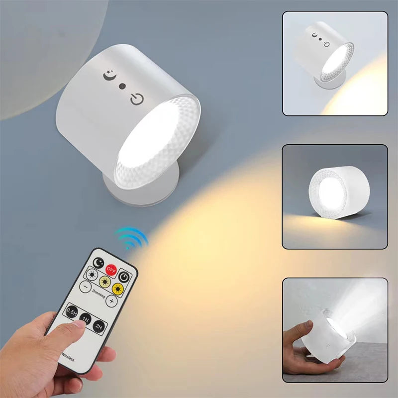 Luz da klebe cun remote DuoShine 360°