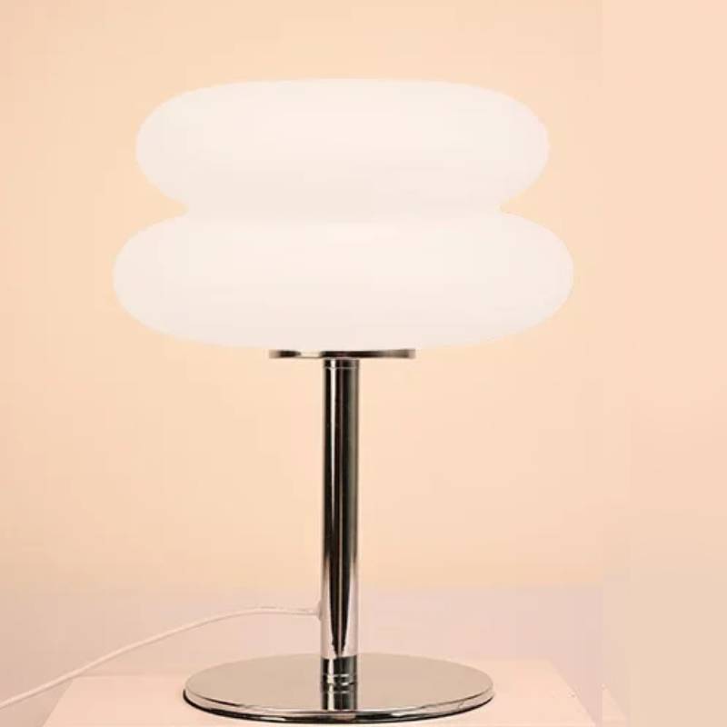 Bauhaus Glaskuppel Tischlampe Cloud