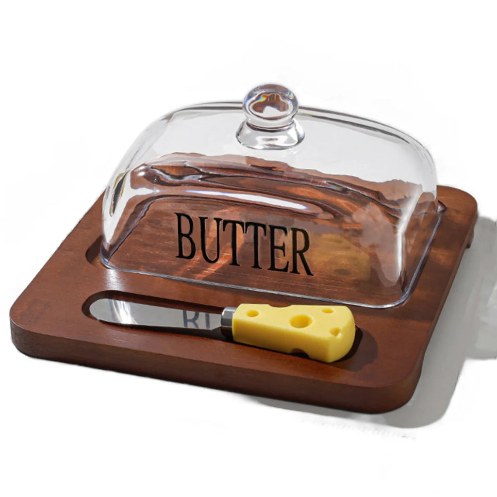 Butter dish bamboo