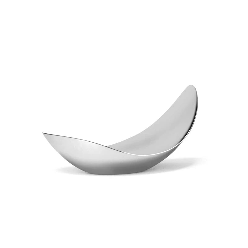 Design-Schale aus Edelstahl Soli