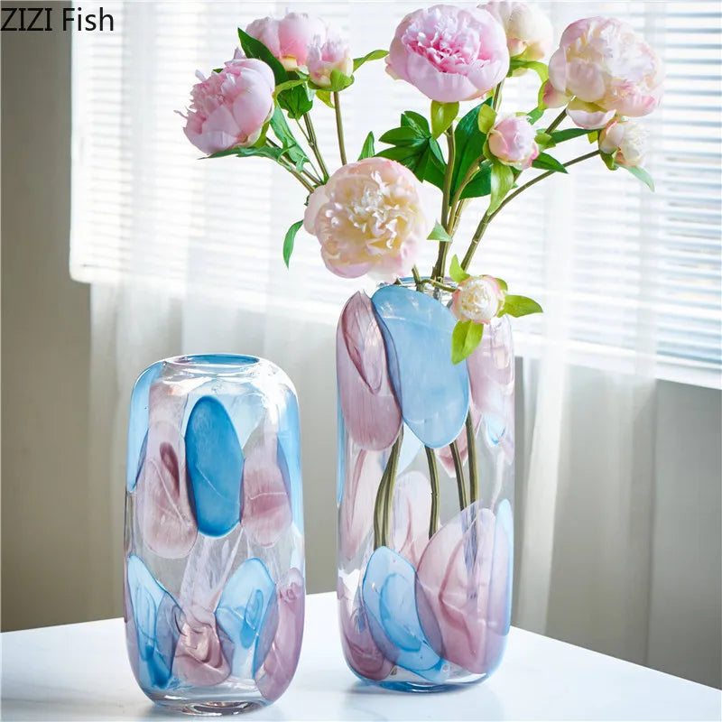 Glass Vase Elegant Flora