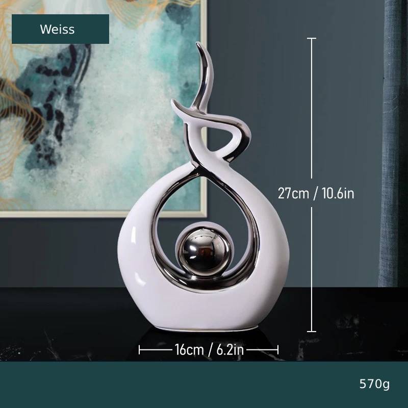 Scultura astratta moderna di lusso