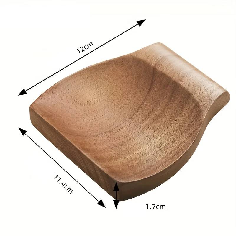 Wooden spoon rest