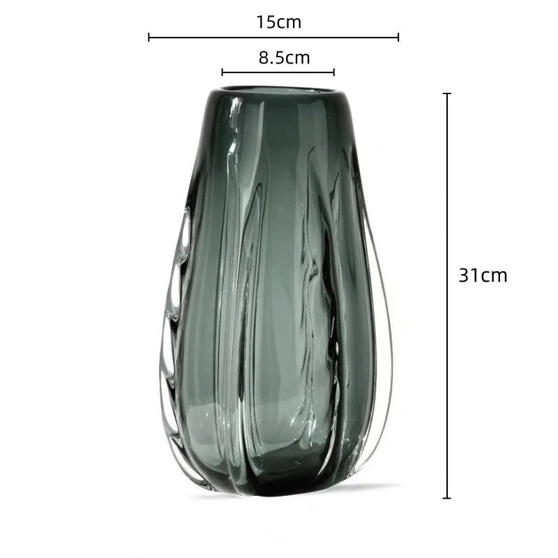 Glass Vase Elegant Vale