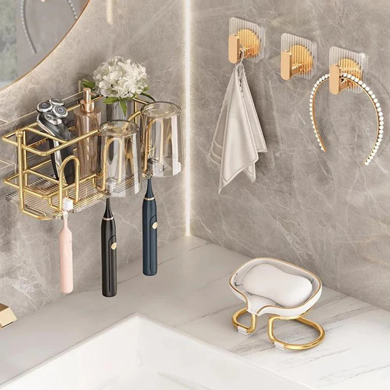 Set mit eleganten selbstklebenden Haken - 4 Stück
