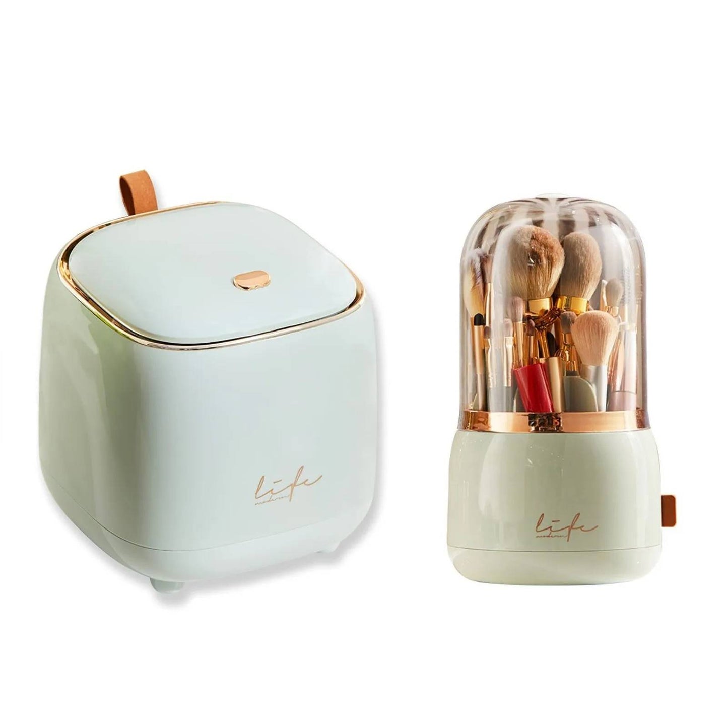 Set  tschertg da maschadad  Petit + organisatur da pincels 360°