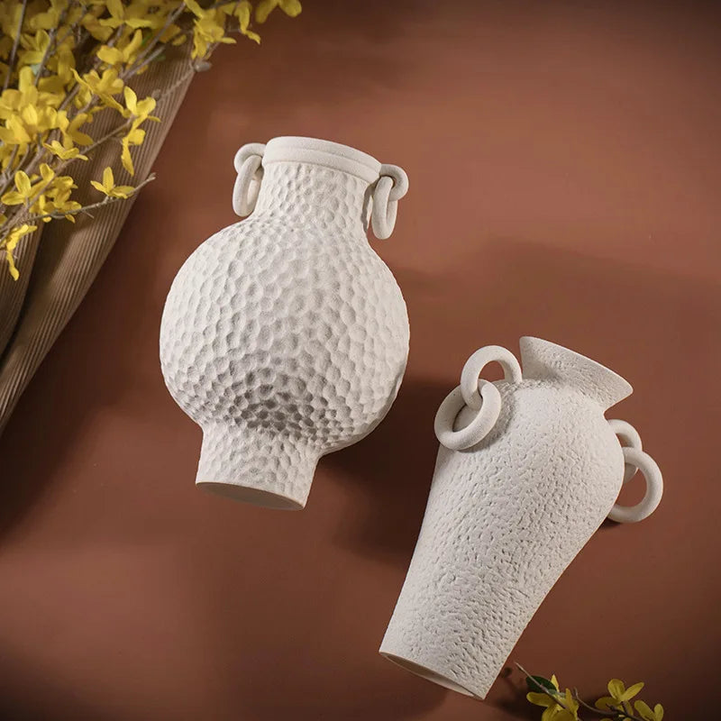 Scandinavian Ceramic Vases Elysia Set of 2