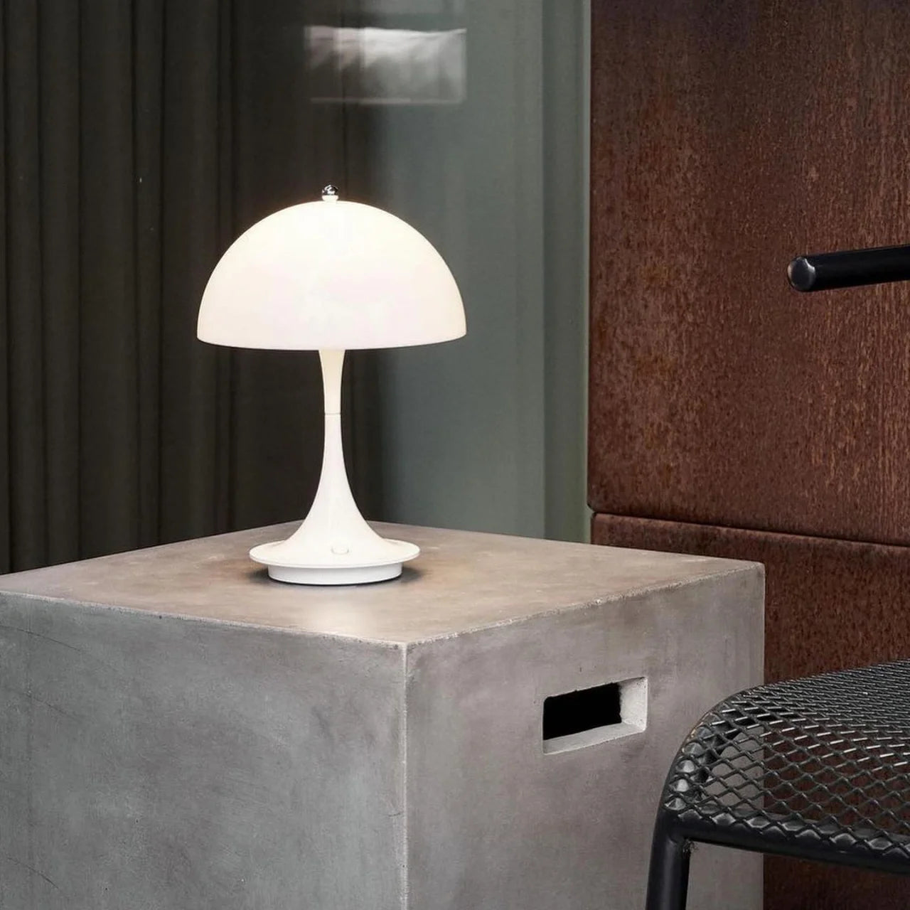 Lampada da tavolo senza cavo MushroomLight