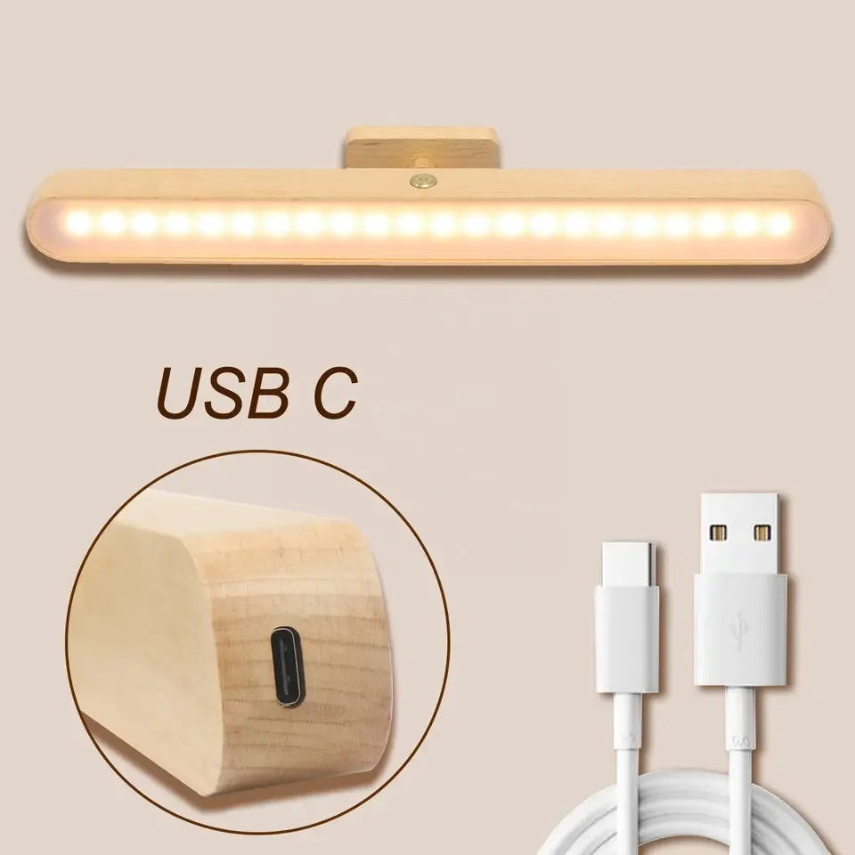 Lampada wireless Wood
