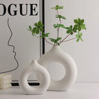 Vas da ceramica decorativa Donut