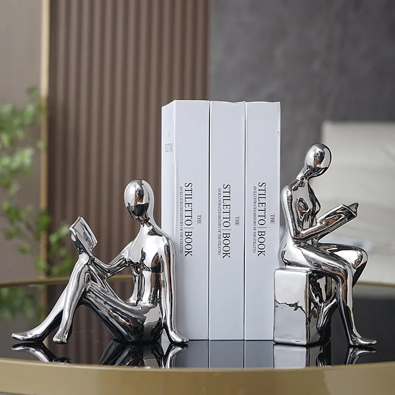 Reading sculptures for decoration