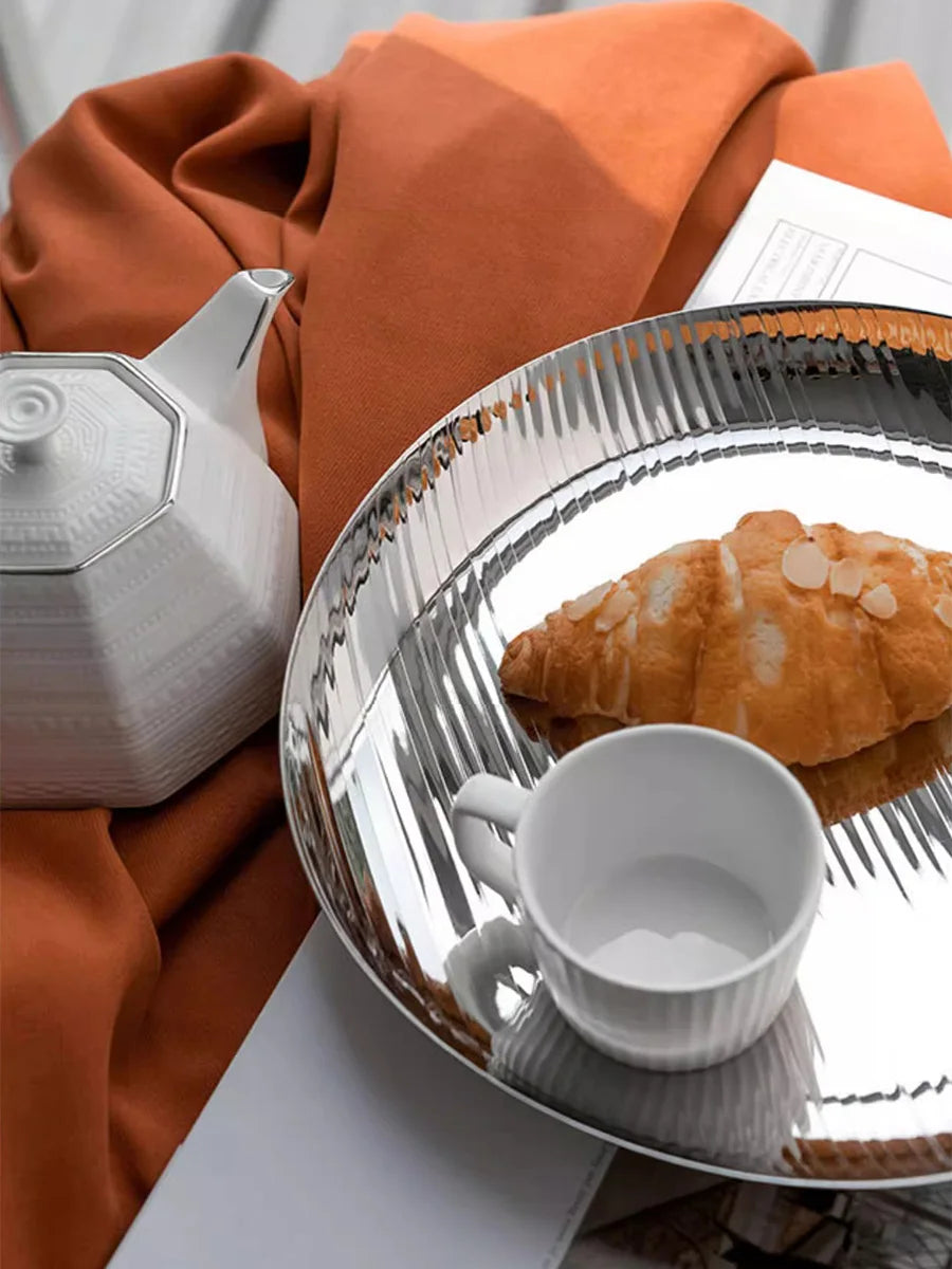 Edelstahl Serviertablett Sirven