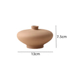 Vases en céramique décorative minimalistes Terra par lot de 3
