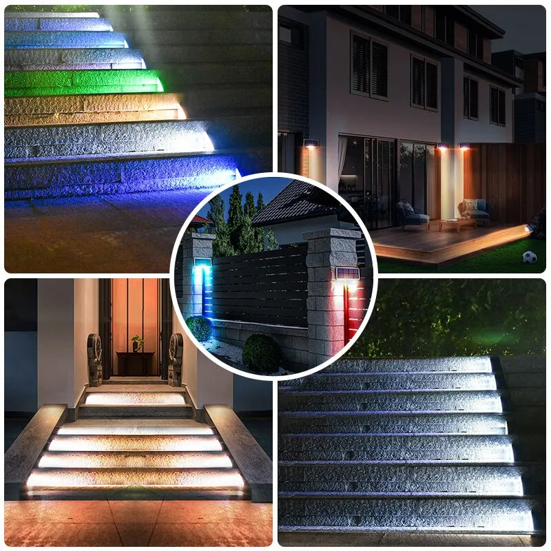 Solarlicht für Außenbereiche LumiStep