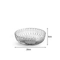 Design Obstschale aus Edelstahl Velia