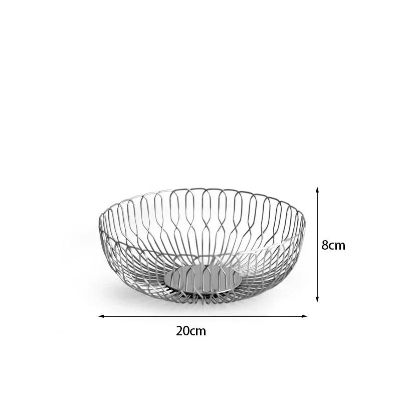 Design Obstschale aus Edelstahl Velia