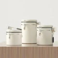 Luftdichtes Kaffeedosen-Set aus Edelstahl – 3-teilig