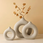 Vas da ceramica decorativa Donut
