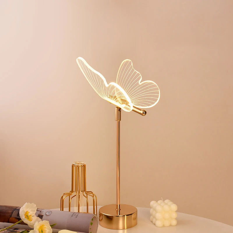Tischlampe LED GlamourButterfly