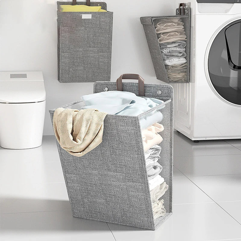 Panier à linge pliable