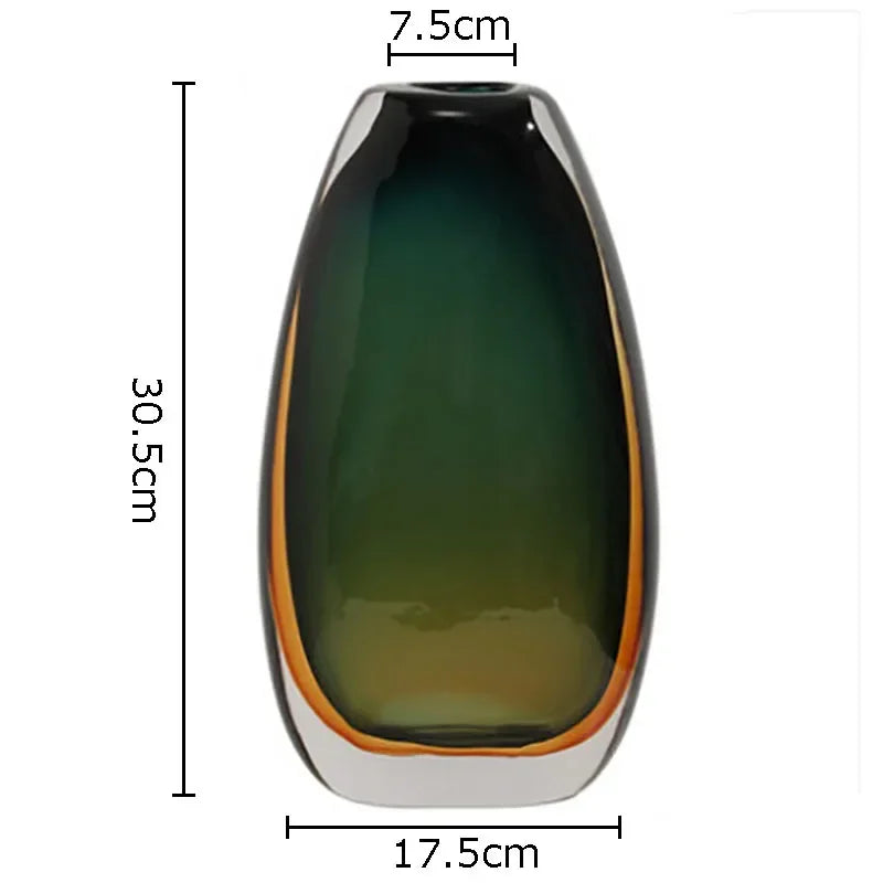 Glass vase Sienna