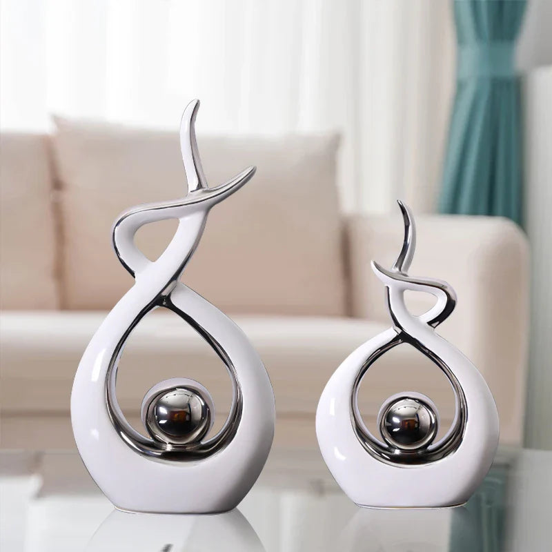 Scultura astratta moderna di lusso