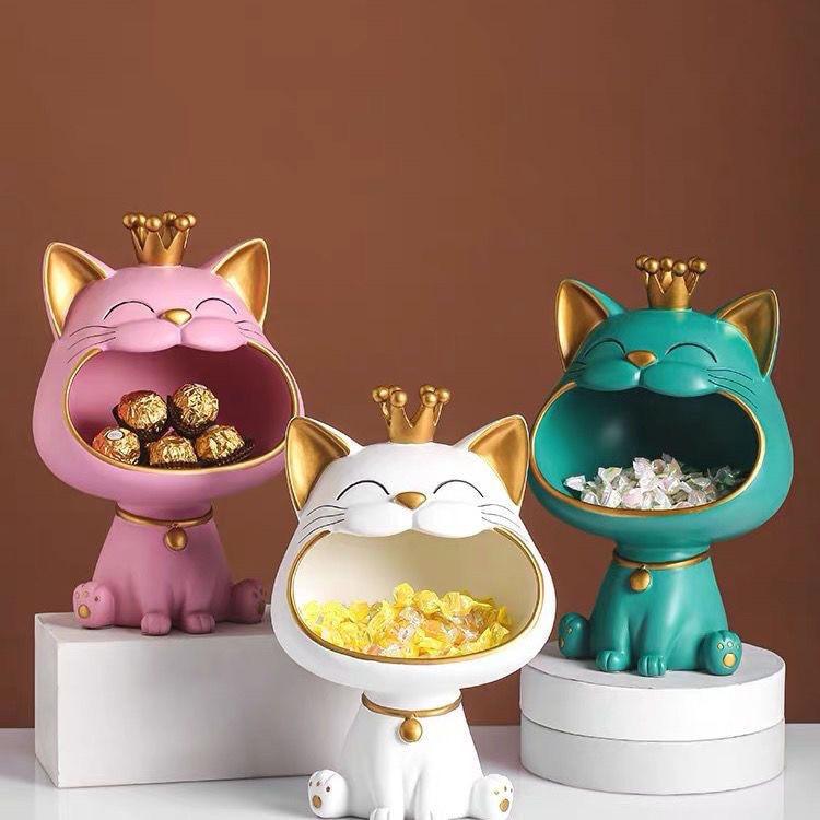 Cat Organizer Sculpture