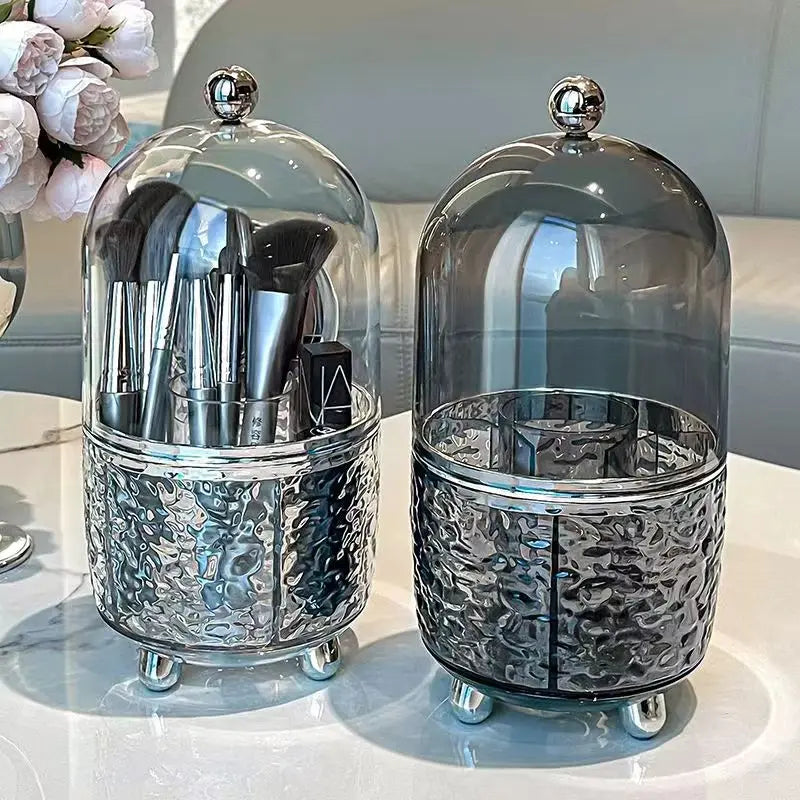 Brush and Make-up Organizer 360° Silver