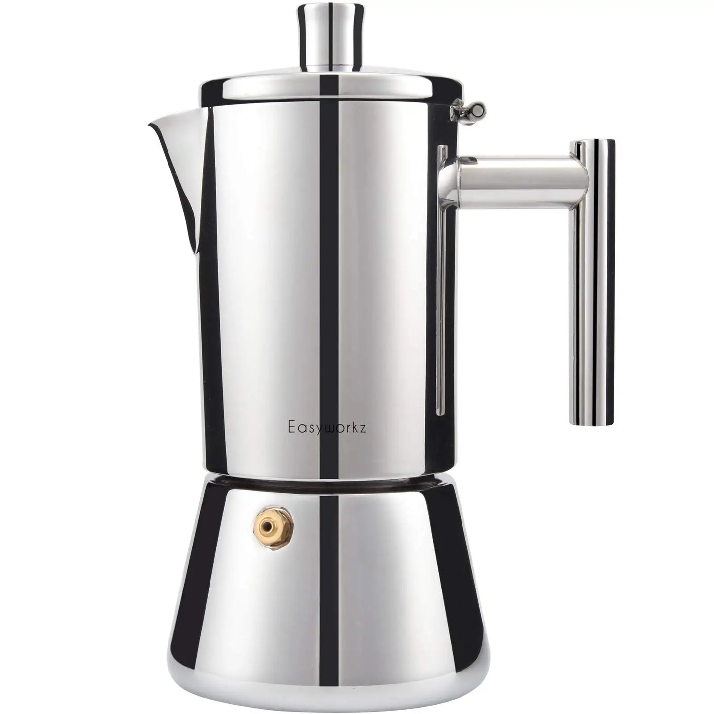 Espressokocher aus Edelstahl Linea