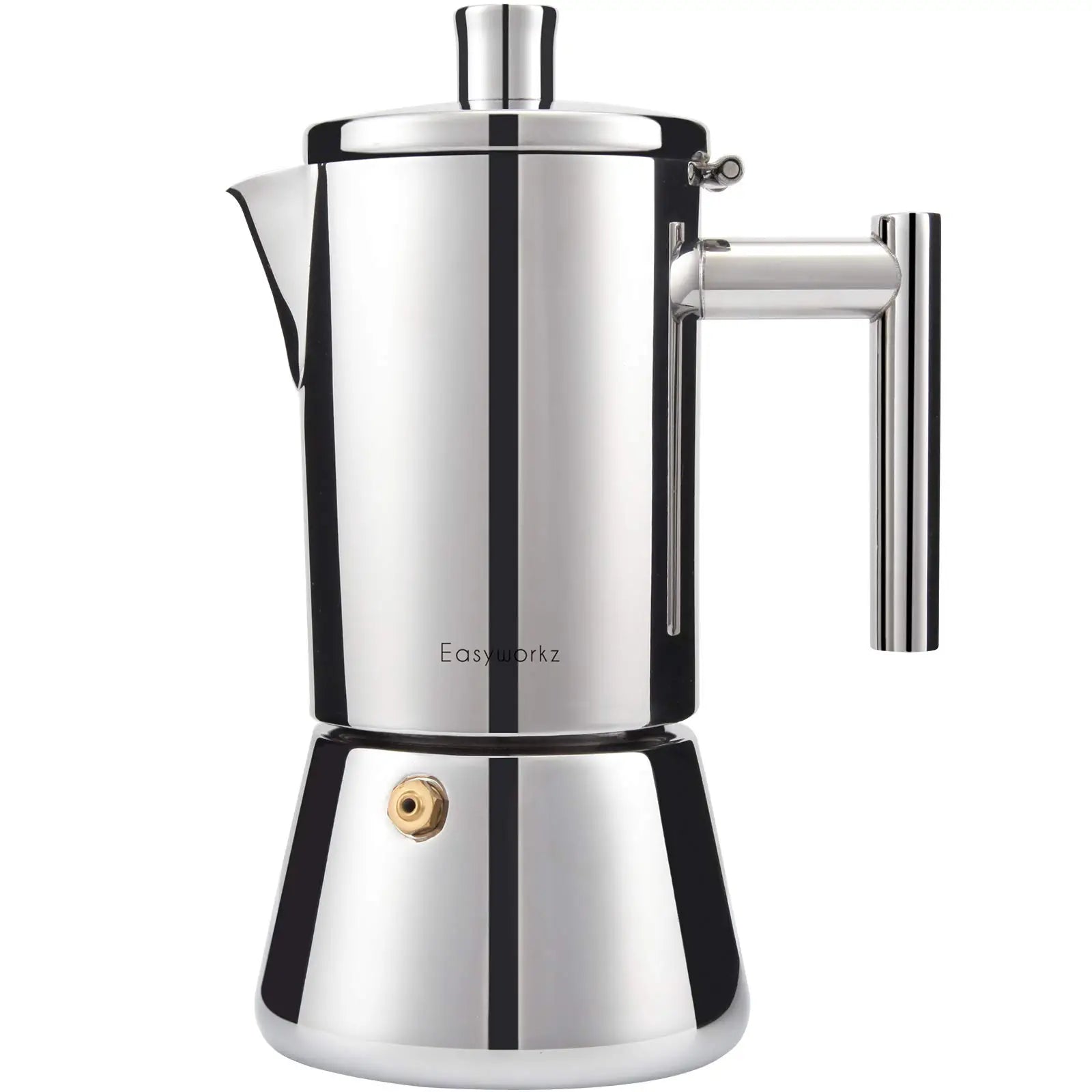 Espressokocher aus Edelstahl Linea