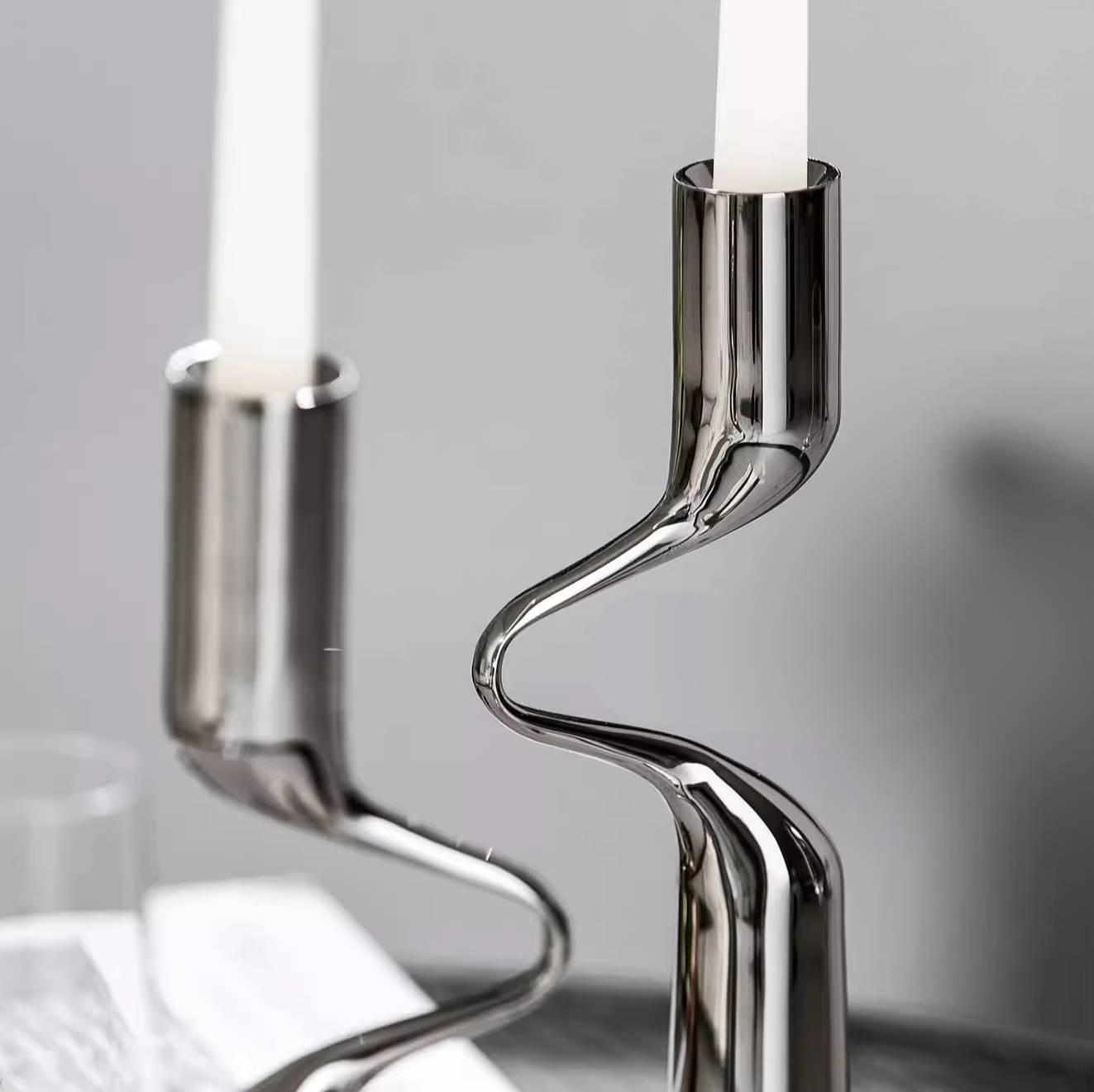 Double Candle Holder Kara
