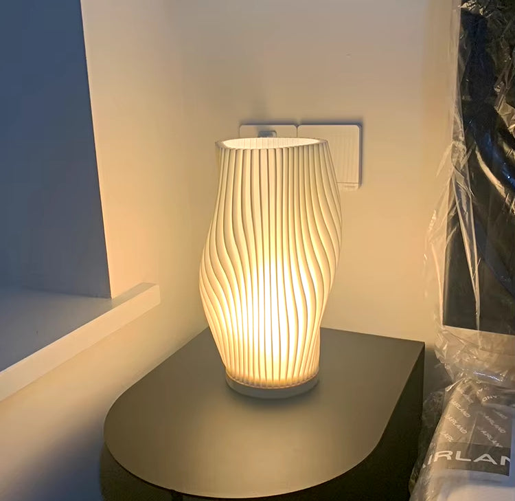 Table lamp Wave light