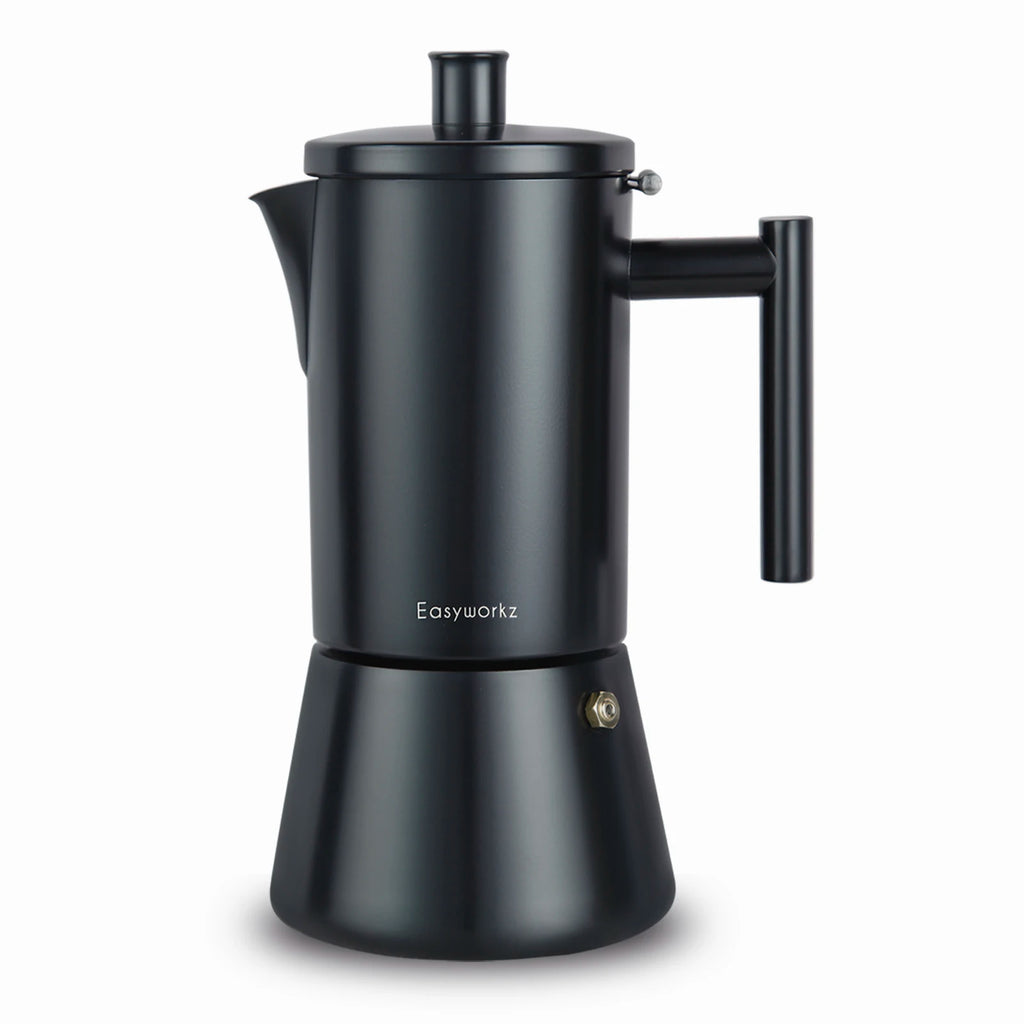 Espressokocher aus Edelstahl Linea