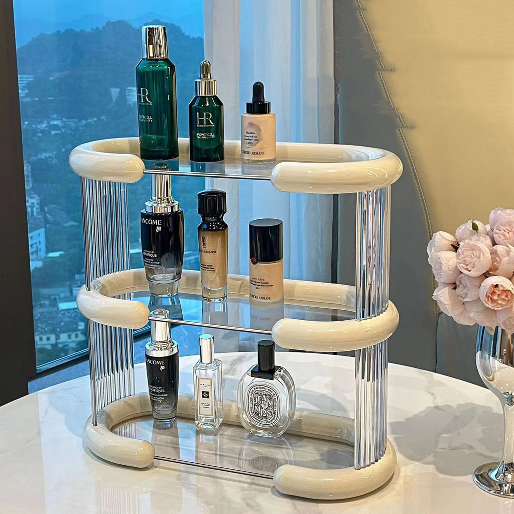 Cosmetic organizer in Nordic style