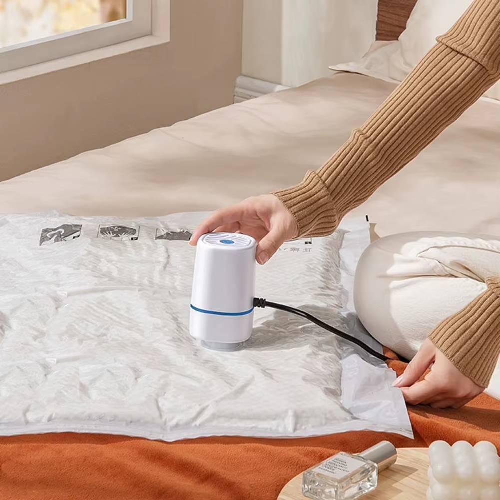 SmartSpace Kit: Elektrische Vakuumpumpe + Vakuumbeutel