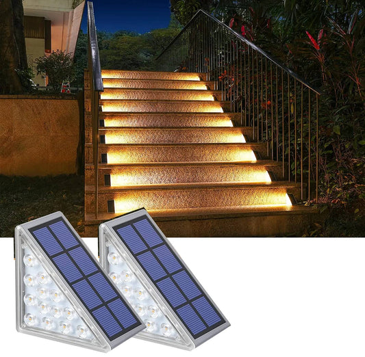 Solar outdoor light LumiStep – set of 2