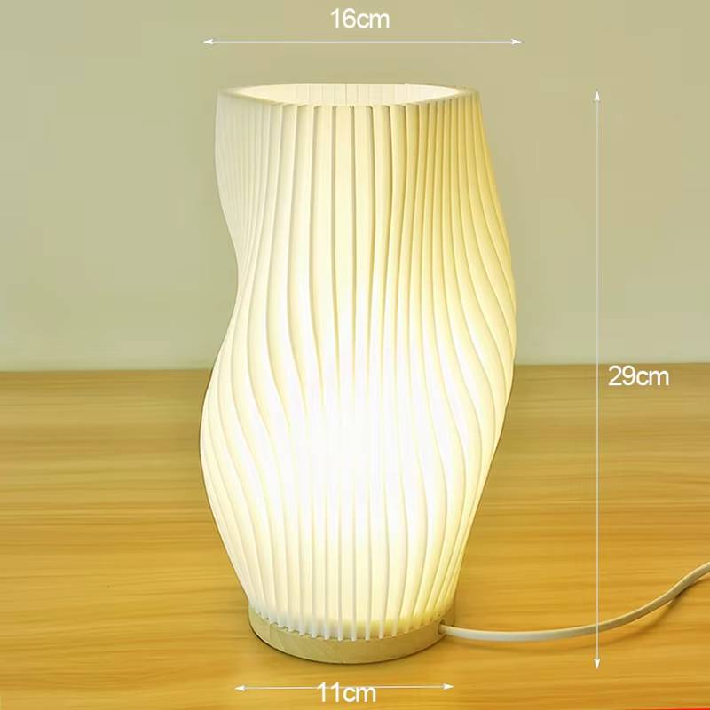 Table lamp Wave light